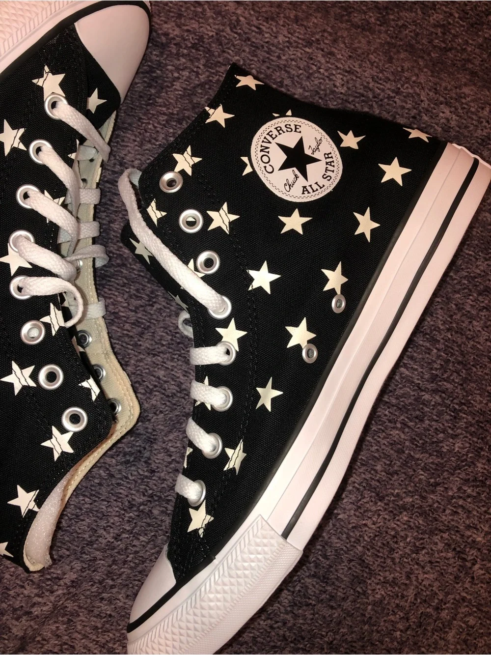 Converse Stars All Over High Tops